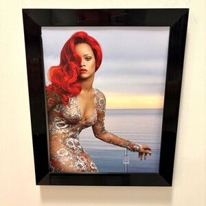 Rihanna 2011 Vogue Cover Framed 8x10 poster